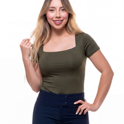 Body Premium Lilo Verde Militar