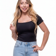 Body Premium Flor Negro