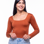 Body Premium Flor Terracota