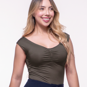 Body Premium Maya Verde Militar