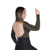 Body Premium Amelia Verde Militar
