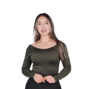 Body Premium Amelia Verde Militar