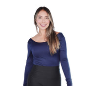 Body Premium Amelia Azul Oscurso