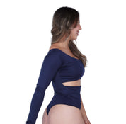 Body Premium Celeste Azul Oscuro