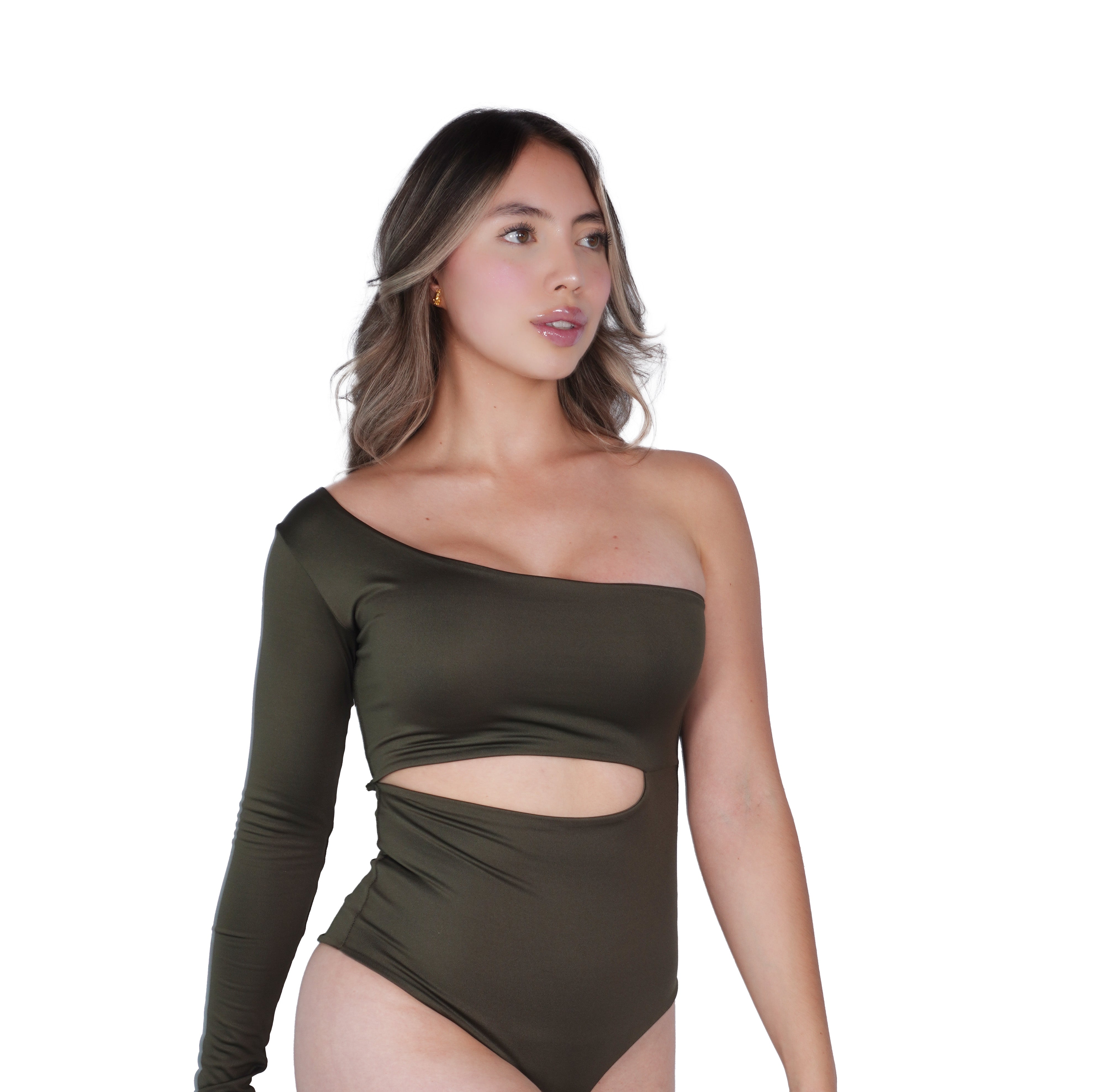 Body Premium Celeste Verde Militar