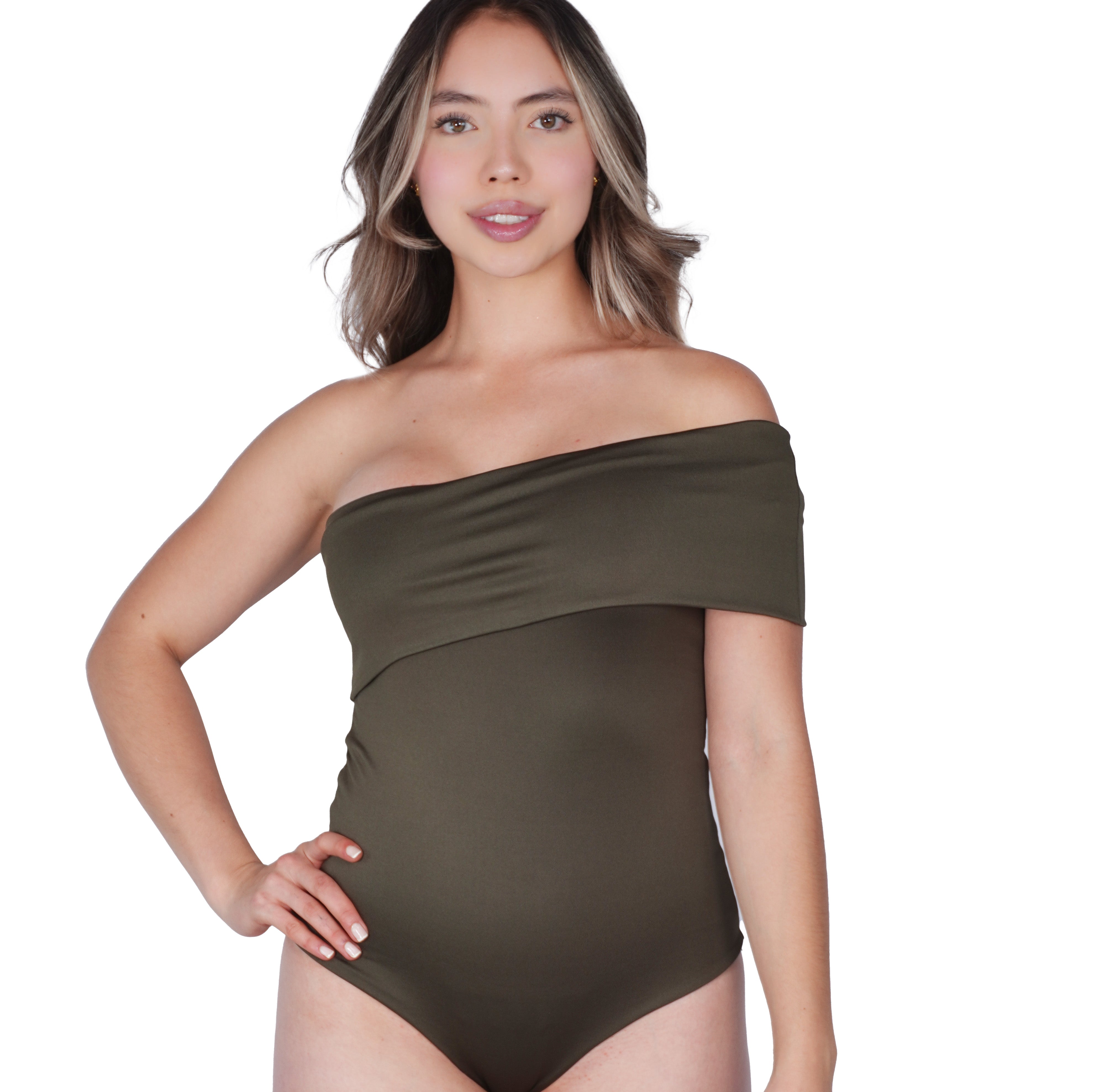 Body Premium Check Verde Militar