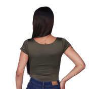 Body Premium Cora Verde Militar