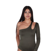 Body Premium Luz Verde Militar