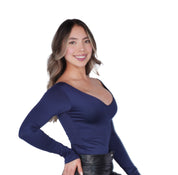 Body Premium Milu Azul Oscuro