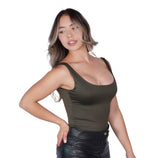 Body Premium Misuri Verde Militar