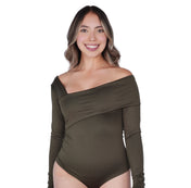 Body Premium Paula Verde Militar
