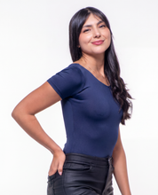 Body Premium Cora Azul Oscuro