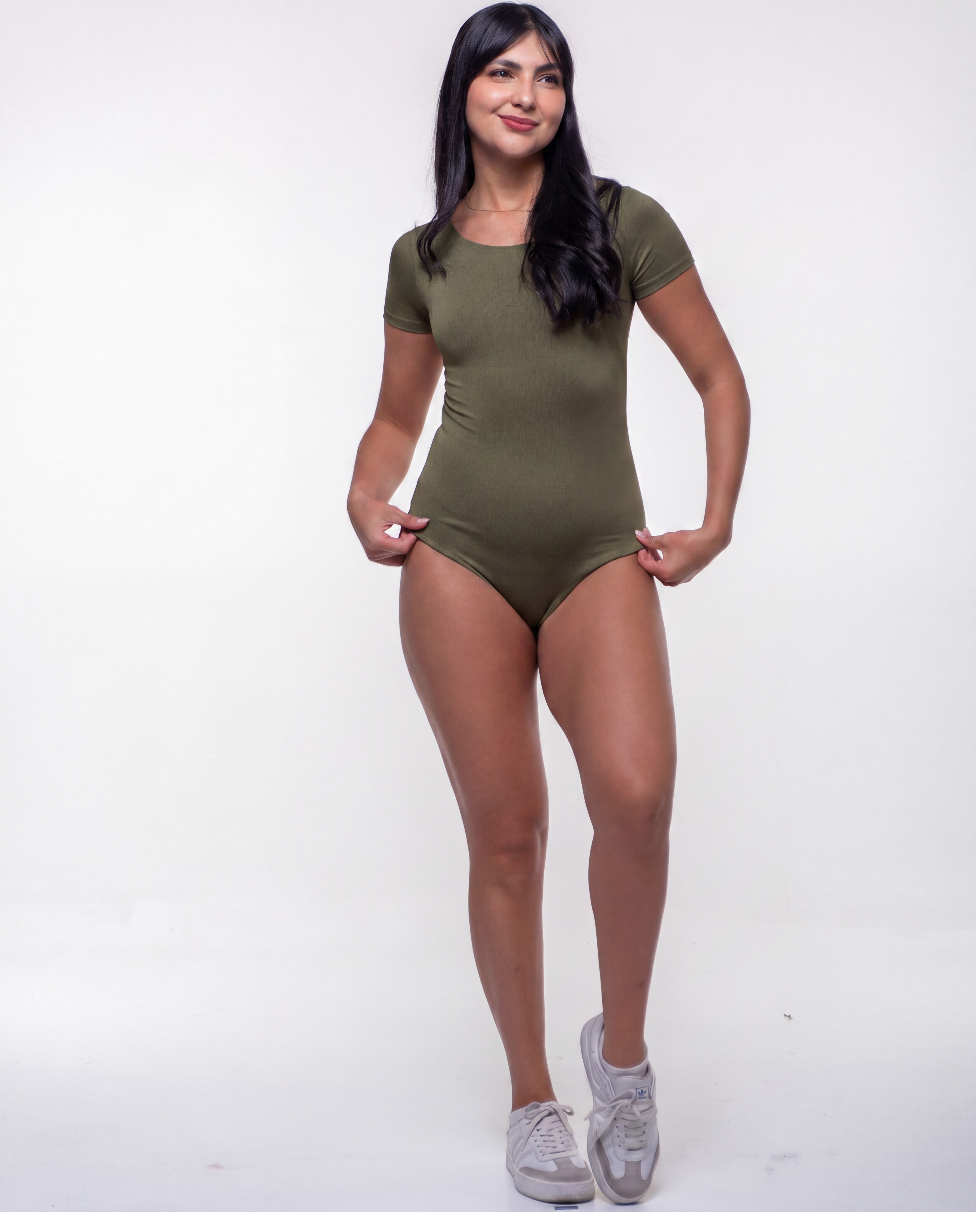 Body Premium Cora Verde Militar