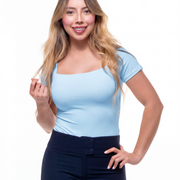 Body Premium Lilo Azul Bebe