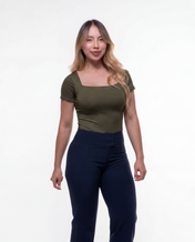 Body Premium Lilo Verde Militar