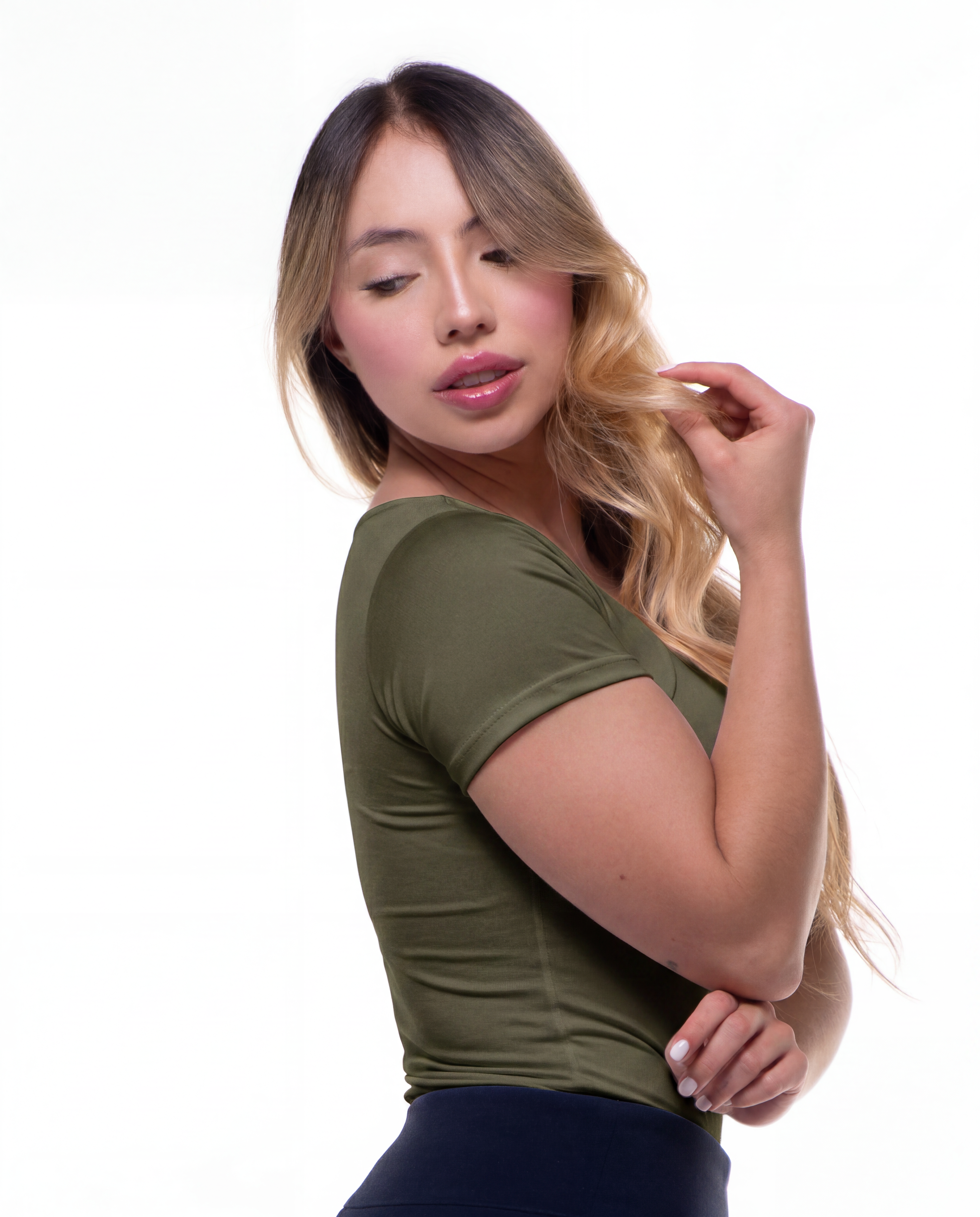 Body Premium Lilo Verde Militar