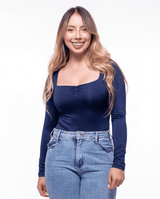 Body Premium Burbuja Azul Oscuro
