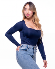Body Premium Burbuja Azul Oscuro