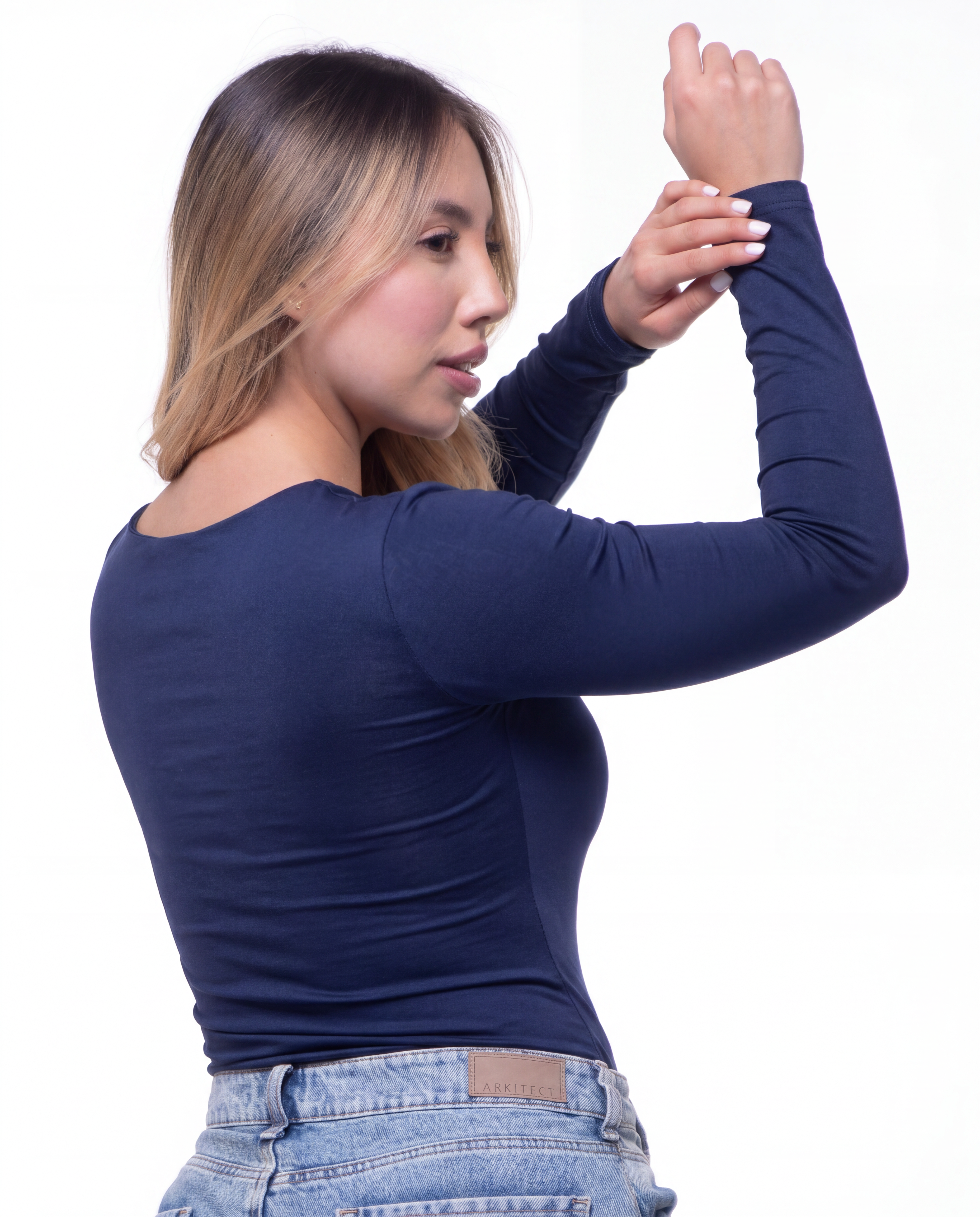 Body Premium Burbuja Azul Oscuro