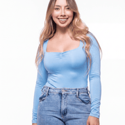 Body Premium Burbuja Azul Bebe