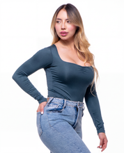 Body Premium Burbuja Verde Oliva