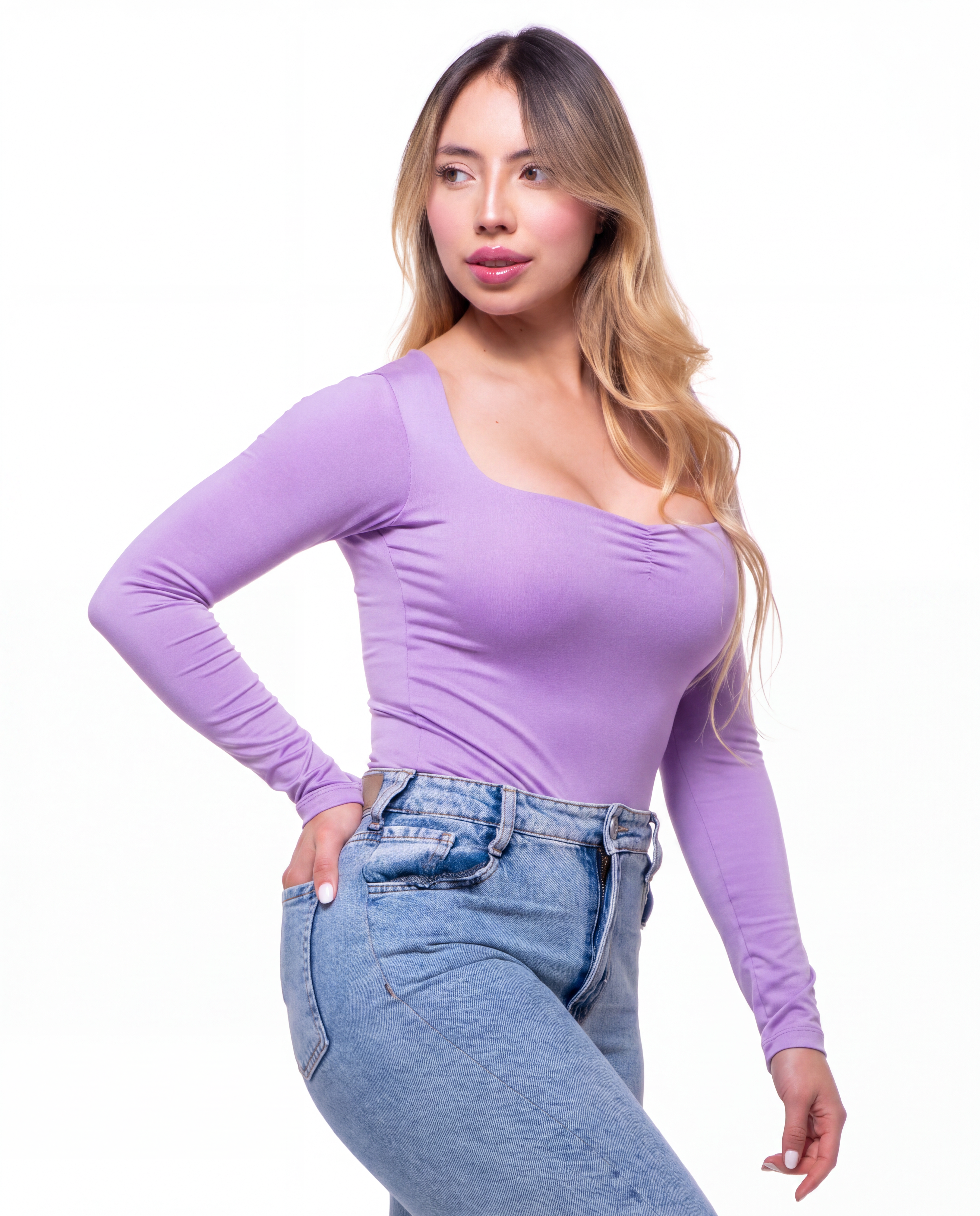 Body Premium Burbuja Lila
