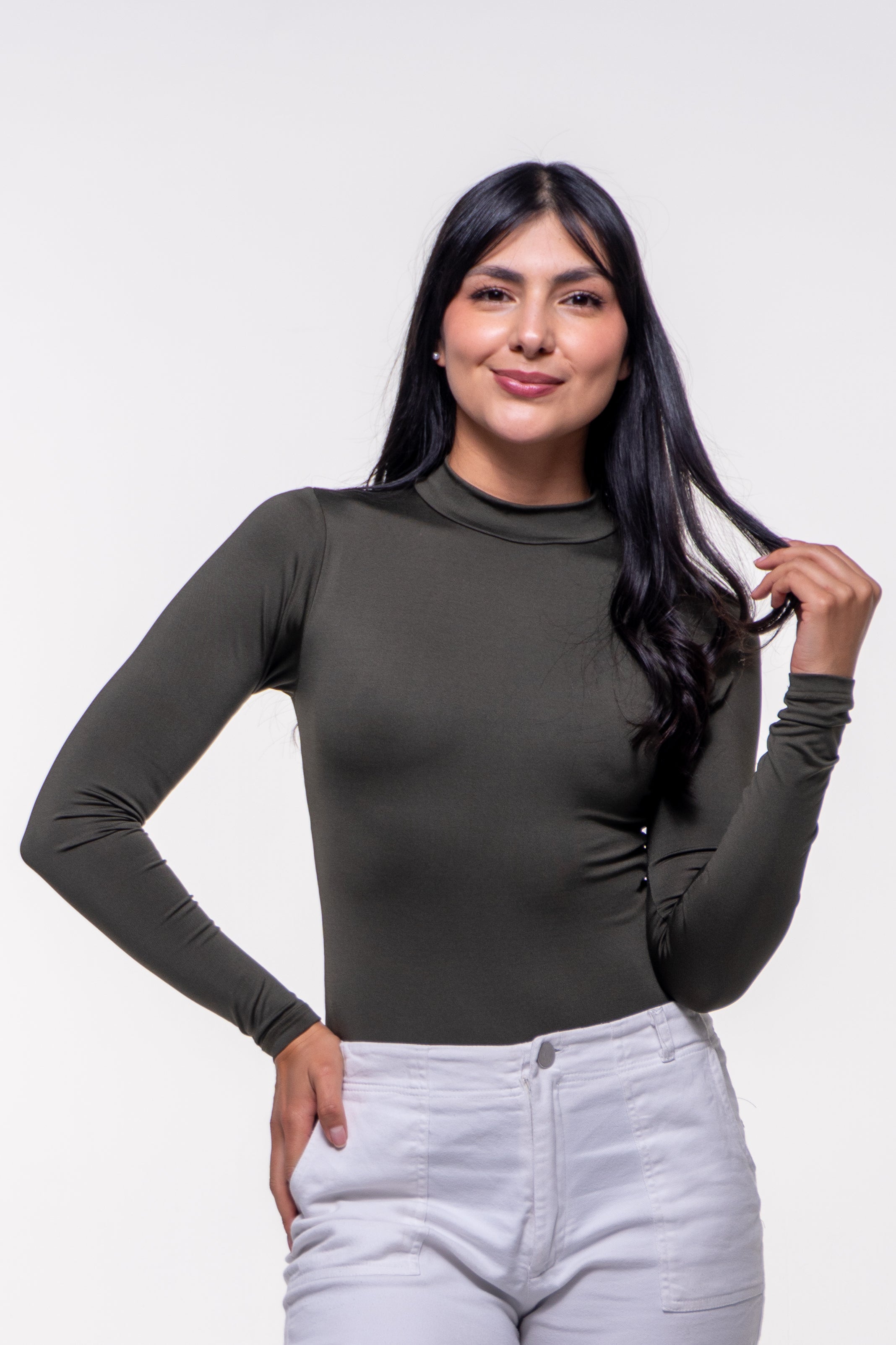 Body Premium Alaska Verde Militar