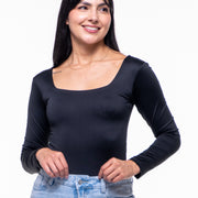 Body Premium Flor Negro