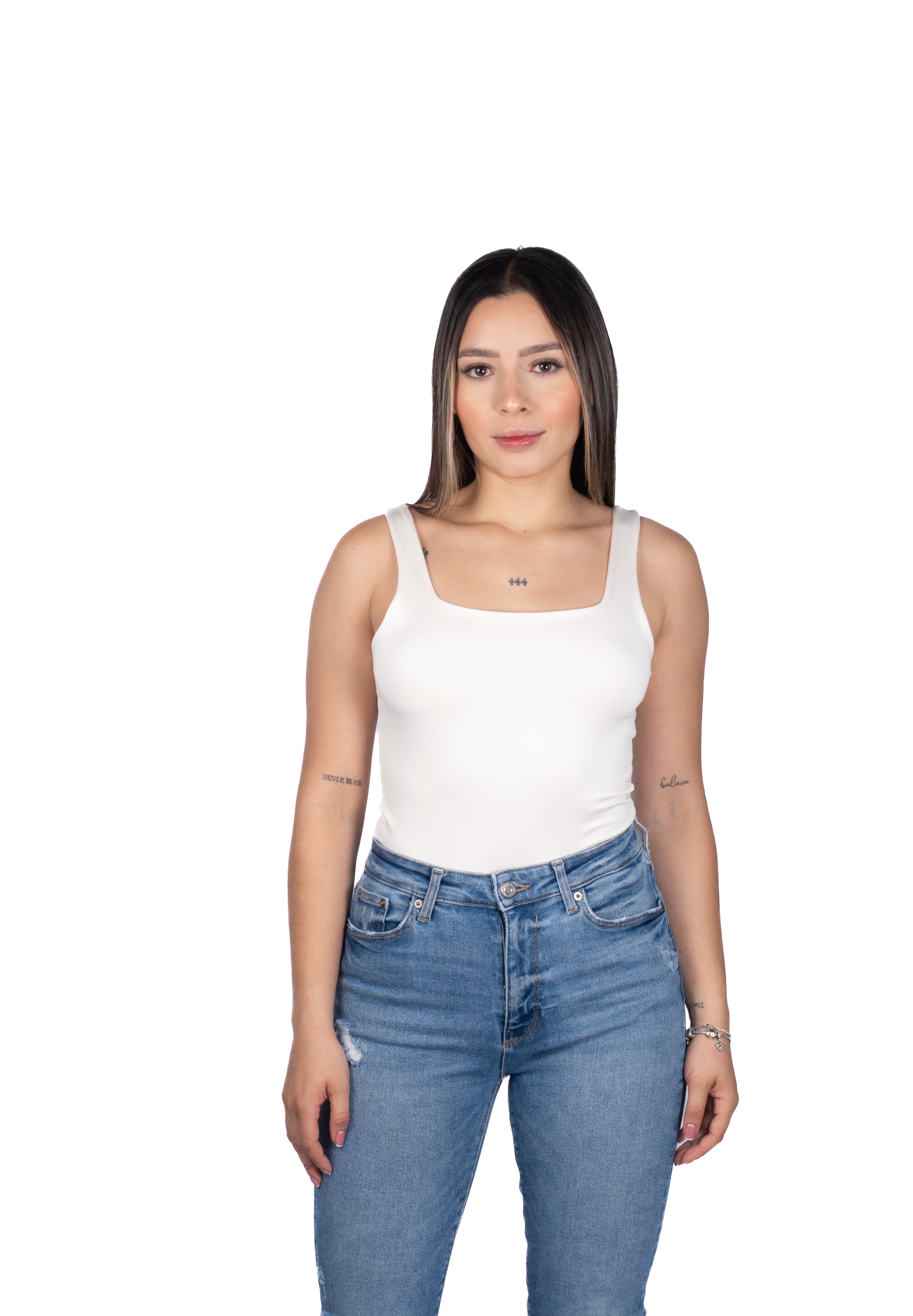 Body Premium Cuadrado Crema