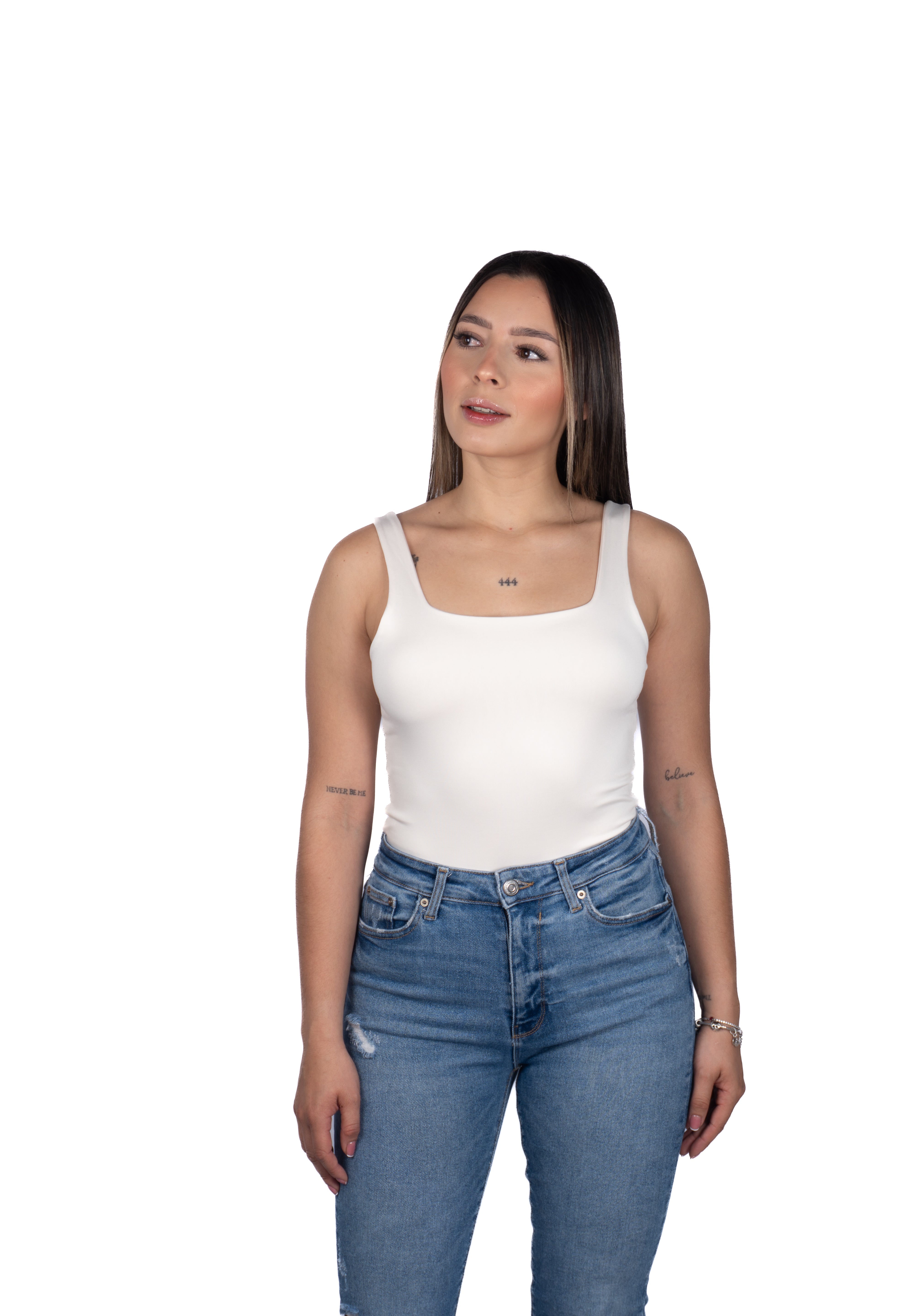 Body Premium Cuadrado Crema