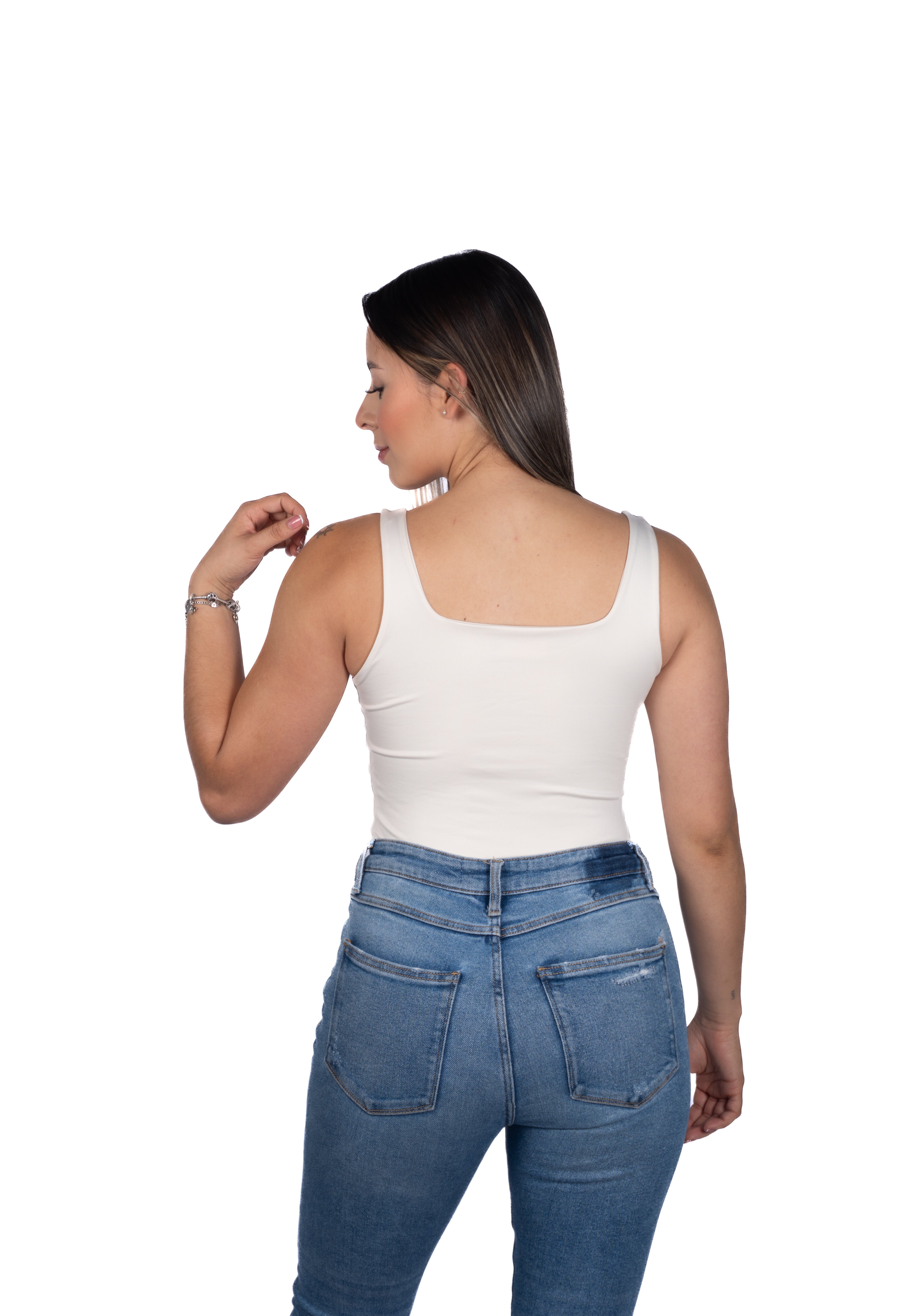 Body Premium Cuadrado Crema