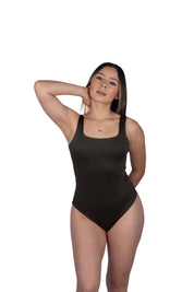 Body Premium Cuadrado Verde Militar