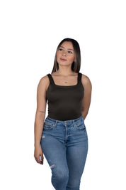 Body Premium Cuadrado Verde Militar