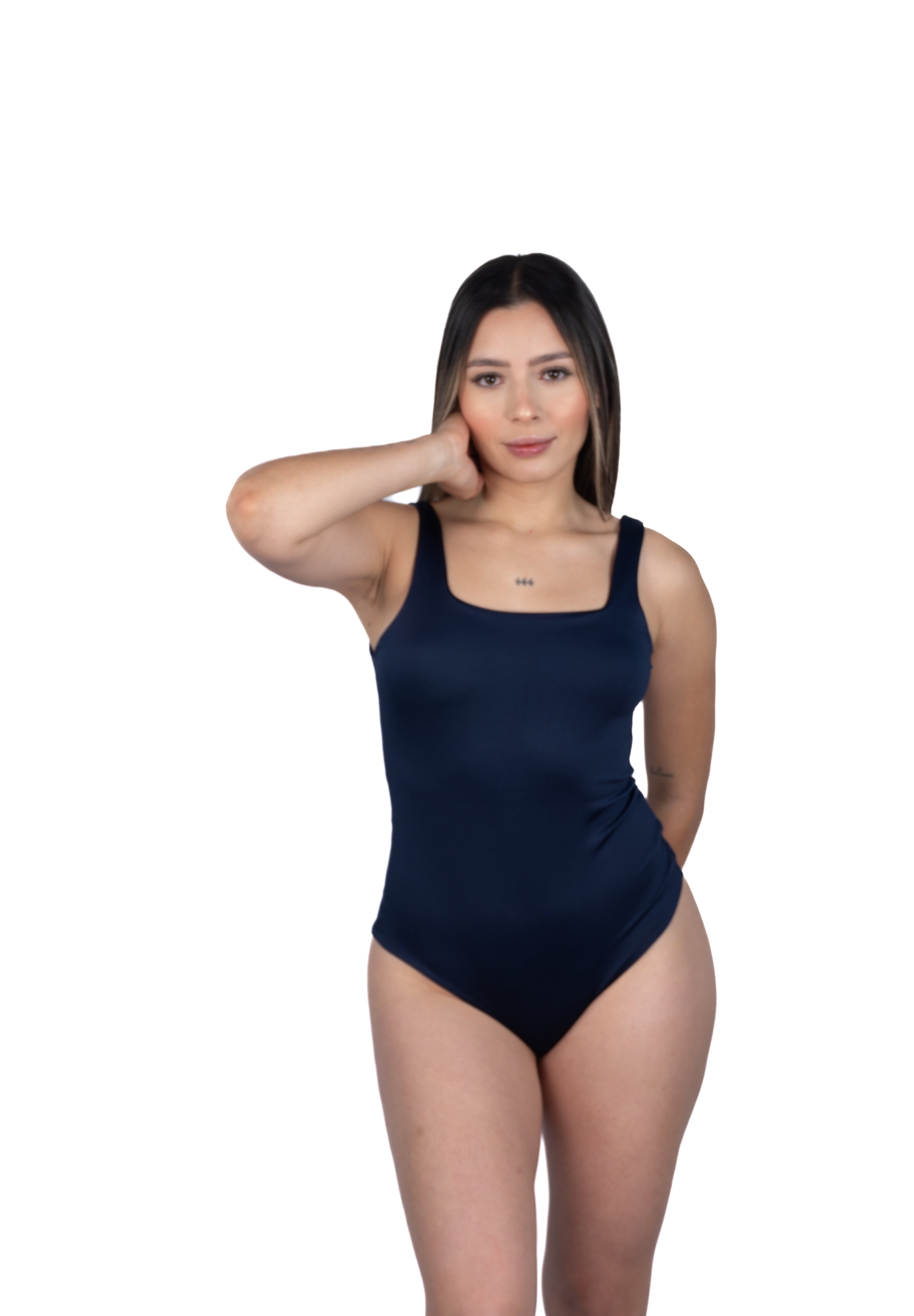 Body Premium Cuadrado Azul Oscuro