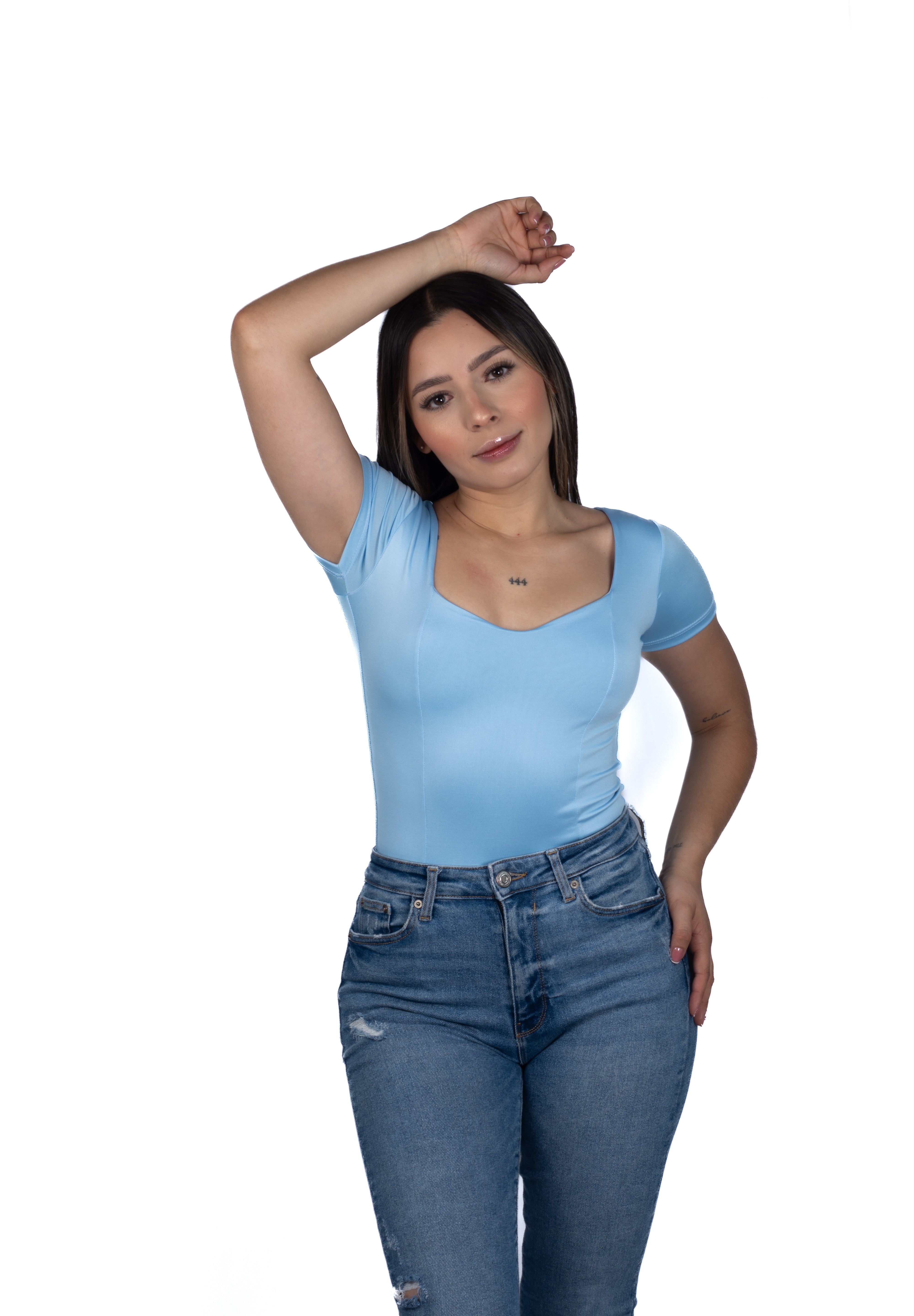 Body Premium Mango Azul Bebe