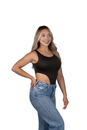 Body Premium Abby Verde Militar