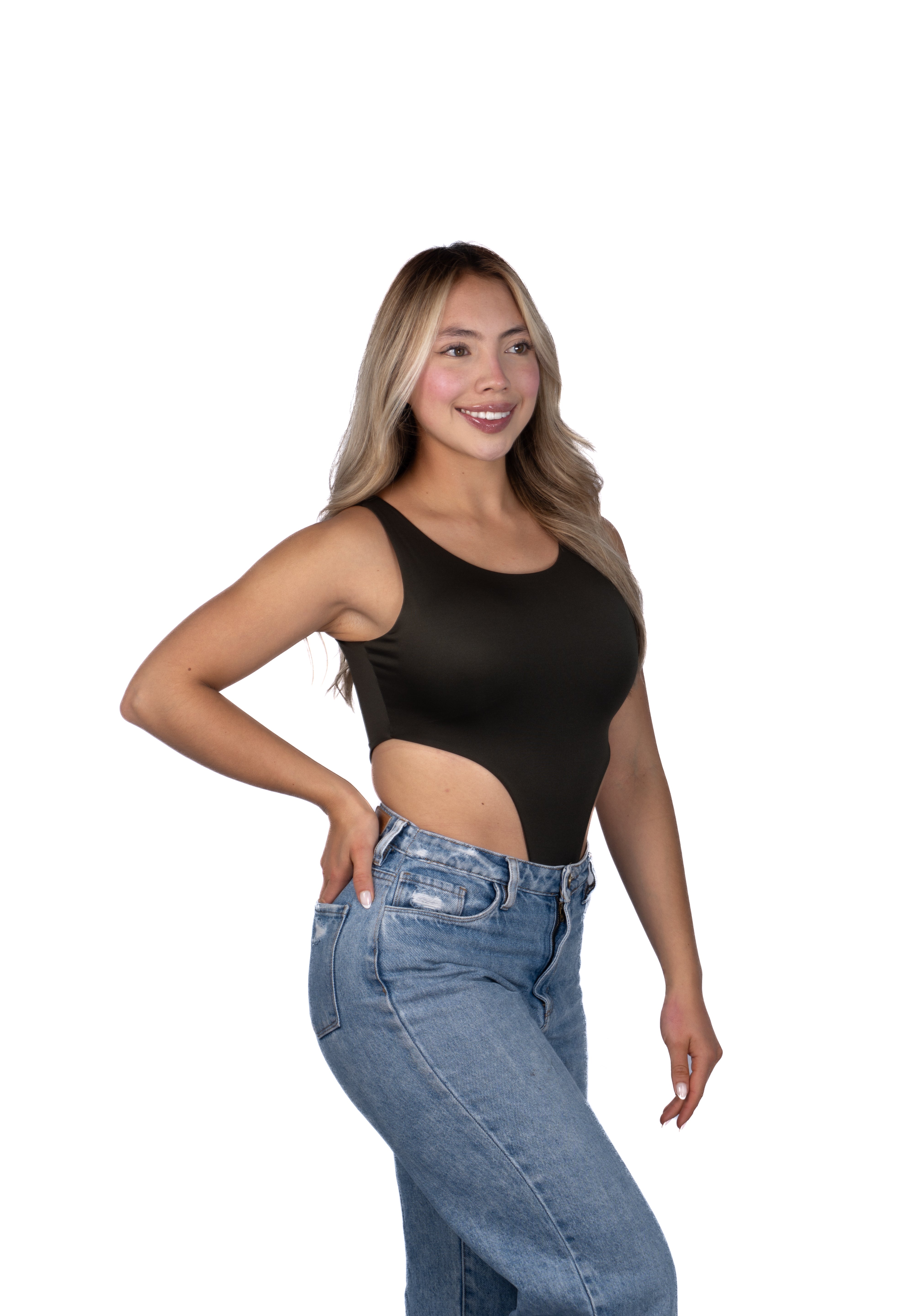 Body Premium Abby Verde Militar
