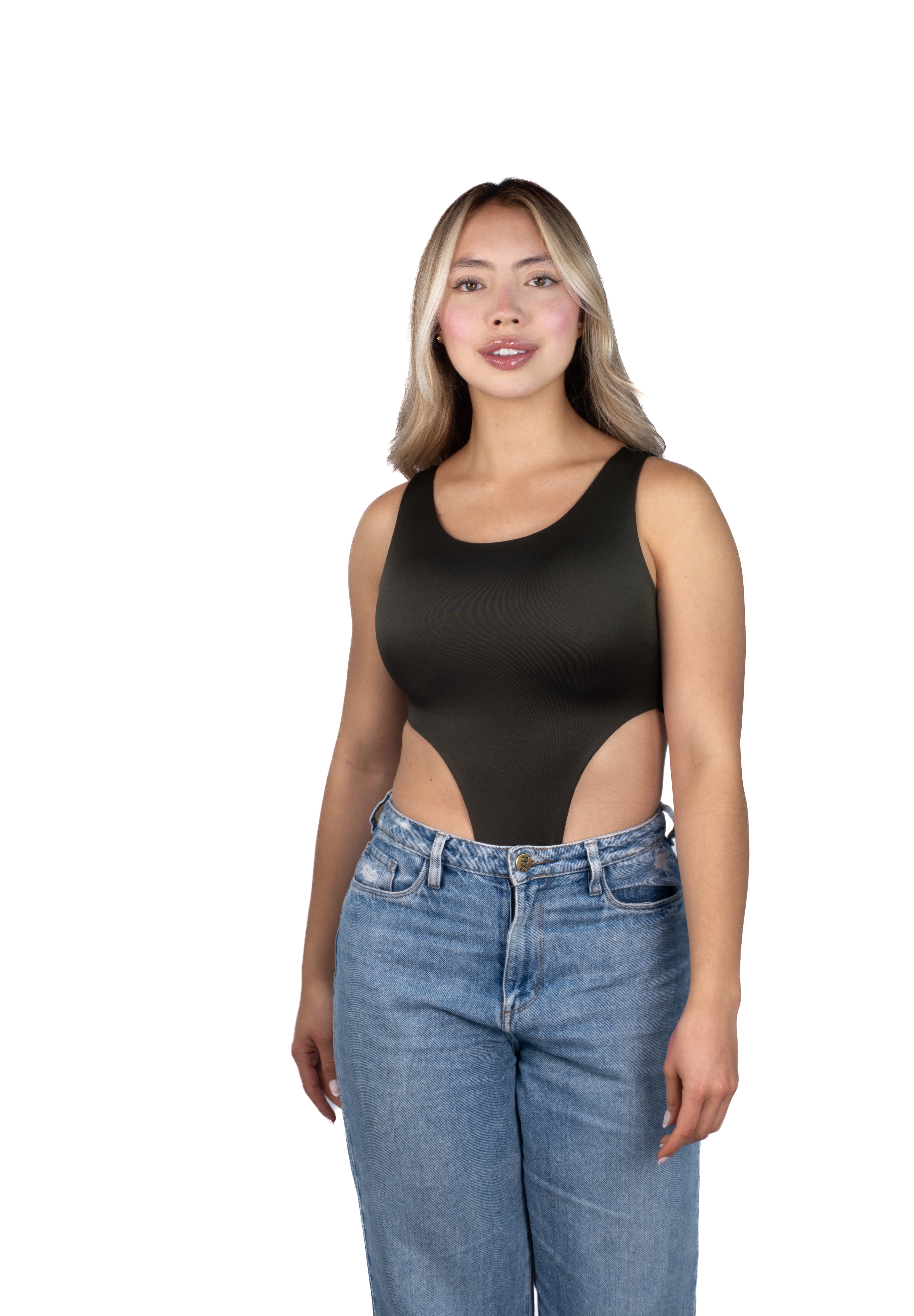 Body Premium Abby Verde Militar