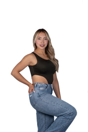 Body Premium Abby Verde Militar