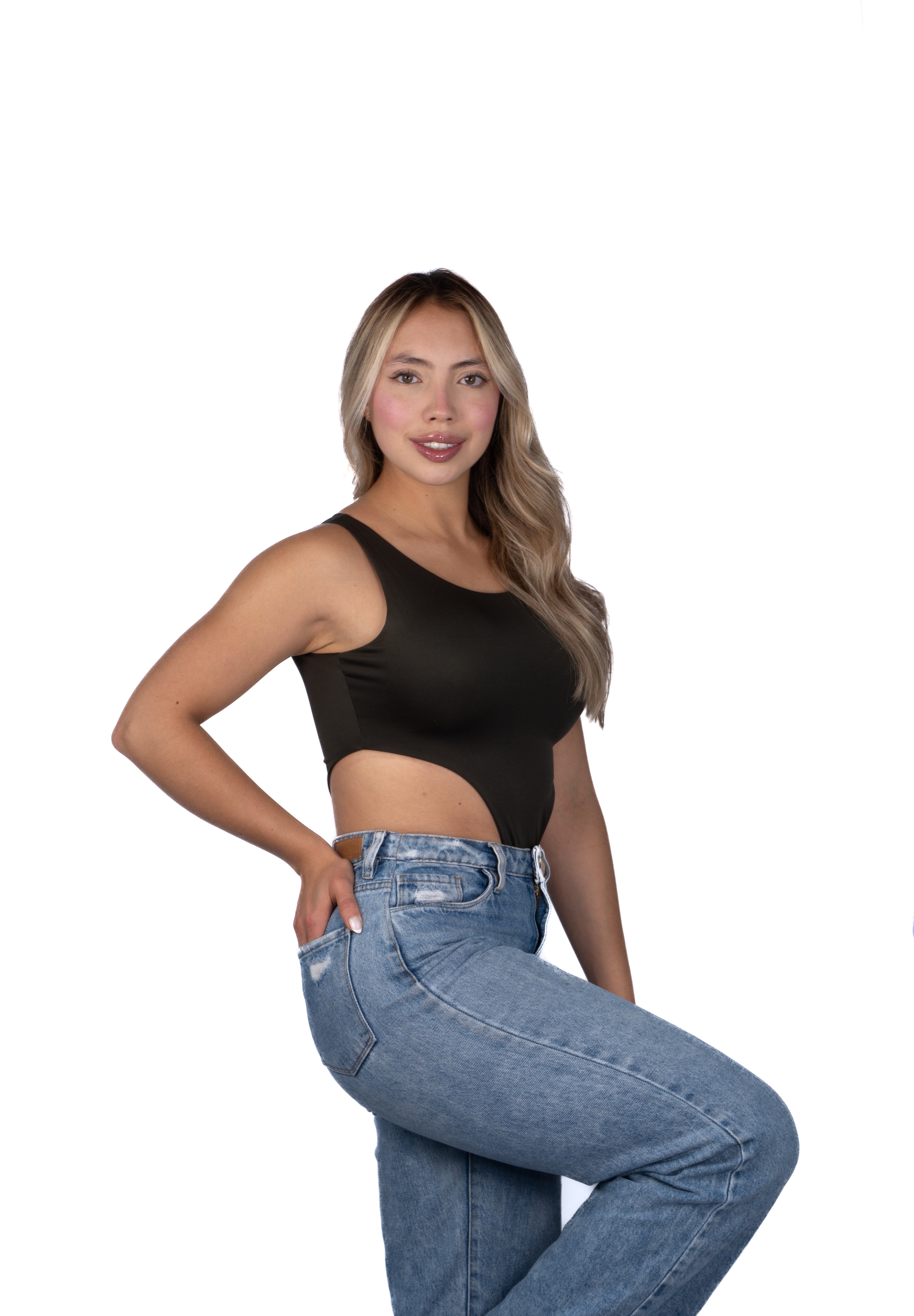 Body Premium Abby Verde Militar