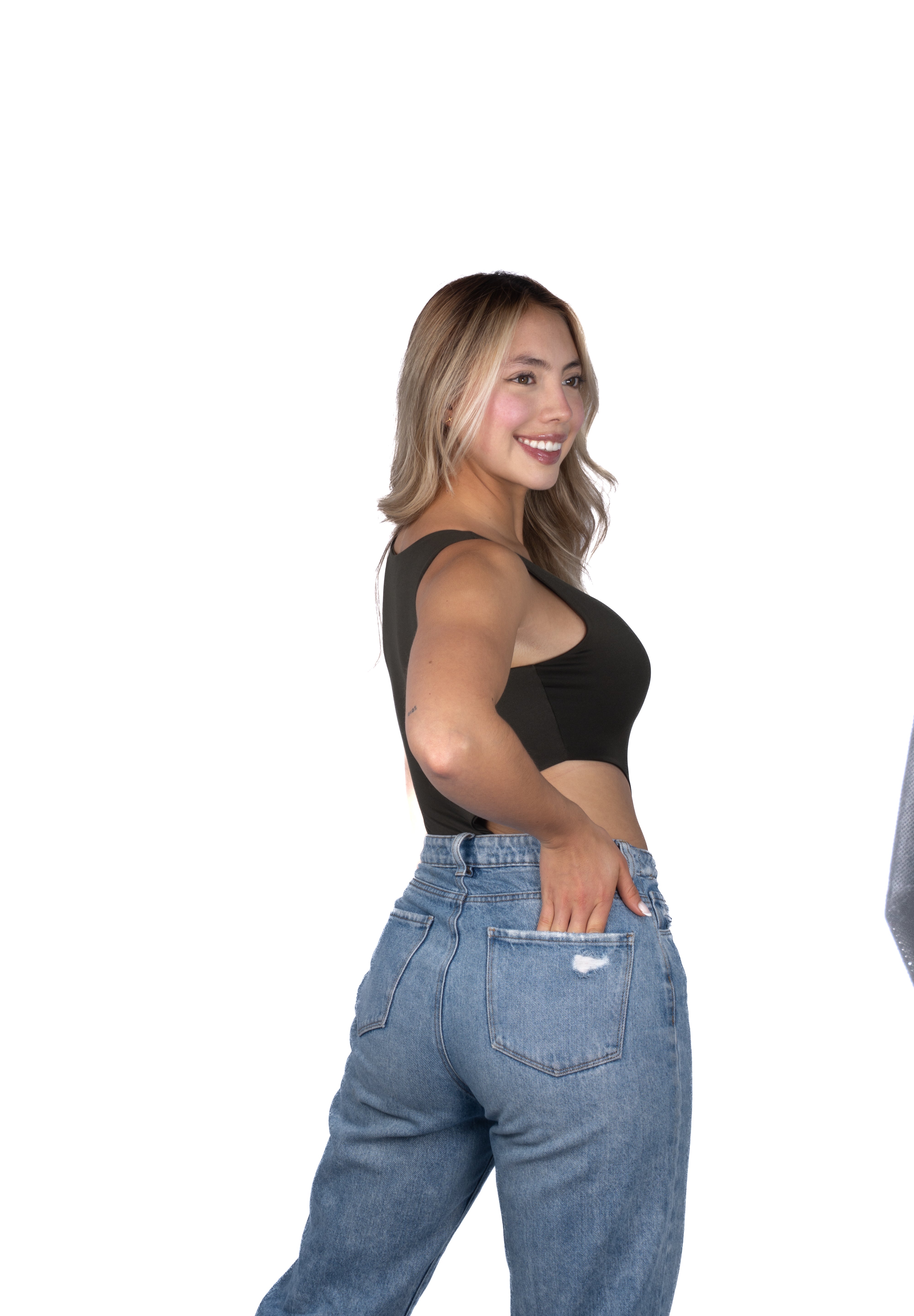 Body Premium Abby Verde Militar