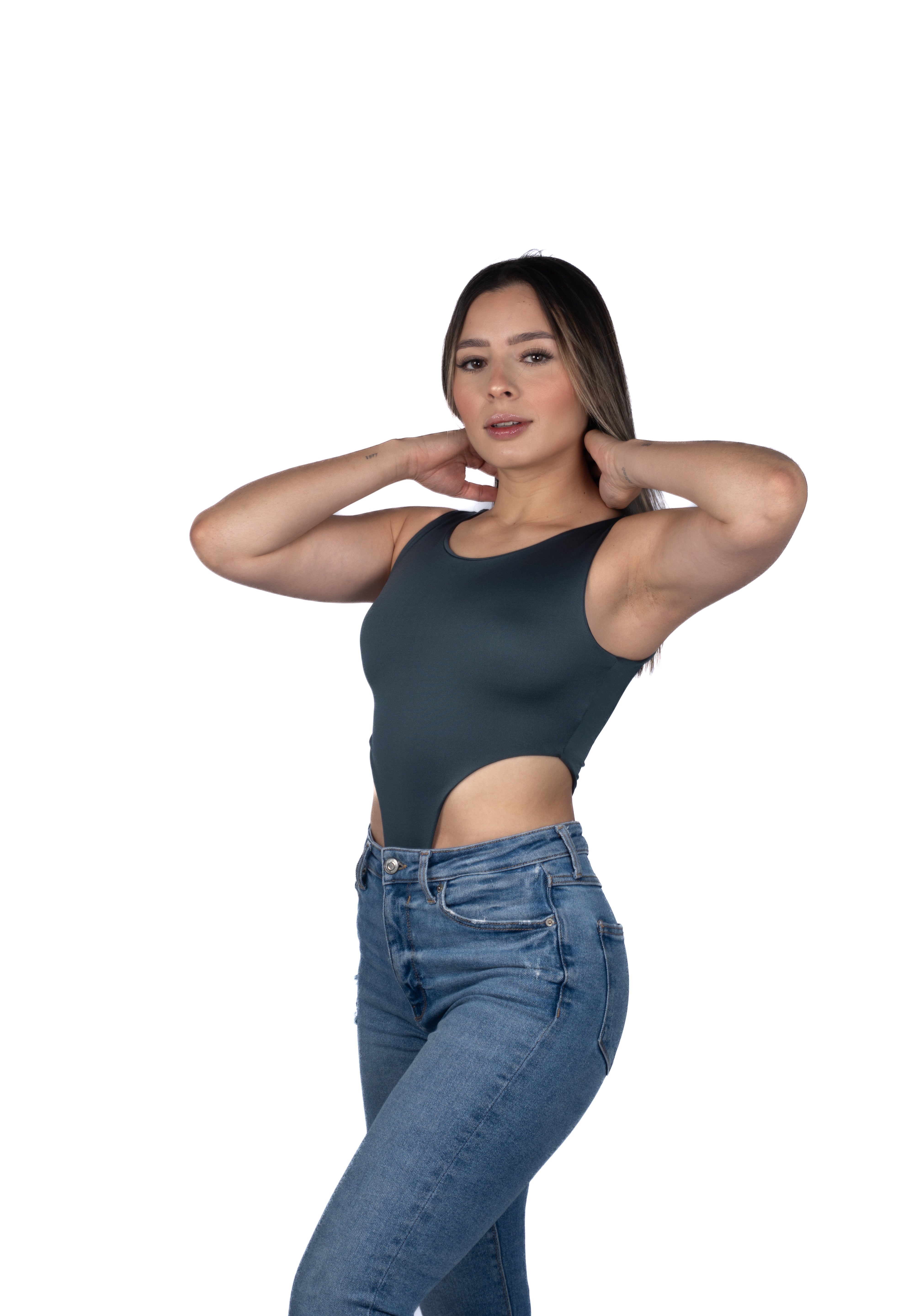 Body Premium Abby Verde Oliva
