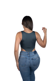 Body Premium Abby Verde Oliva
