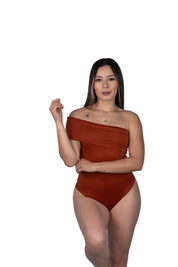 Body Premium Check Terracota