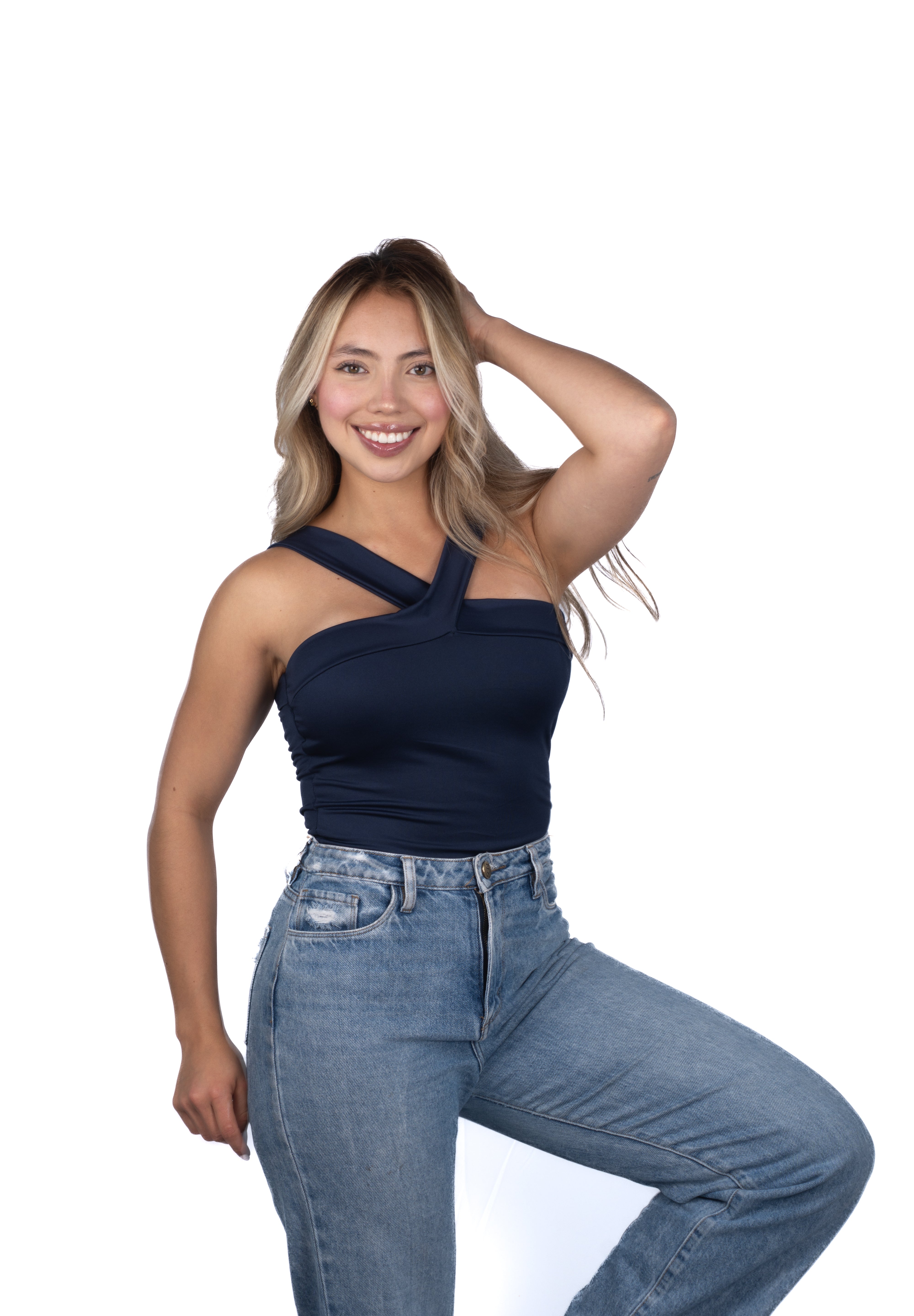 Body Premium Maya Azul Oscuro