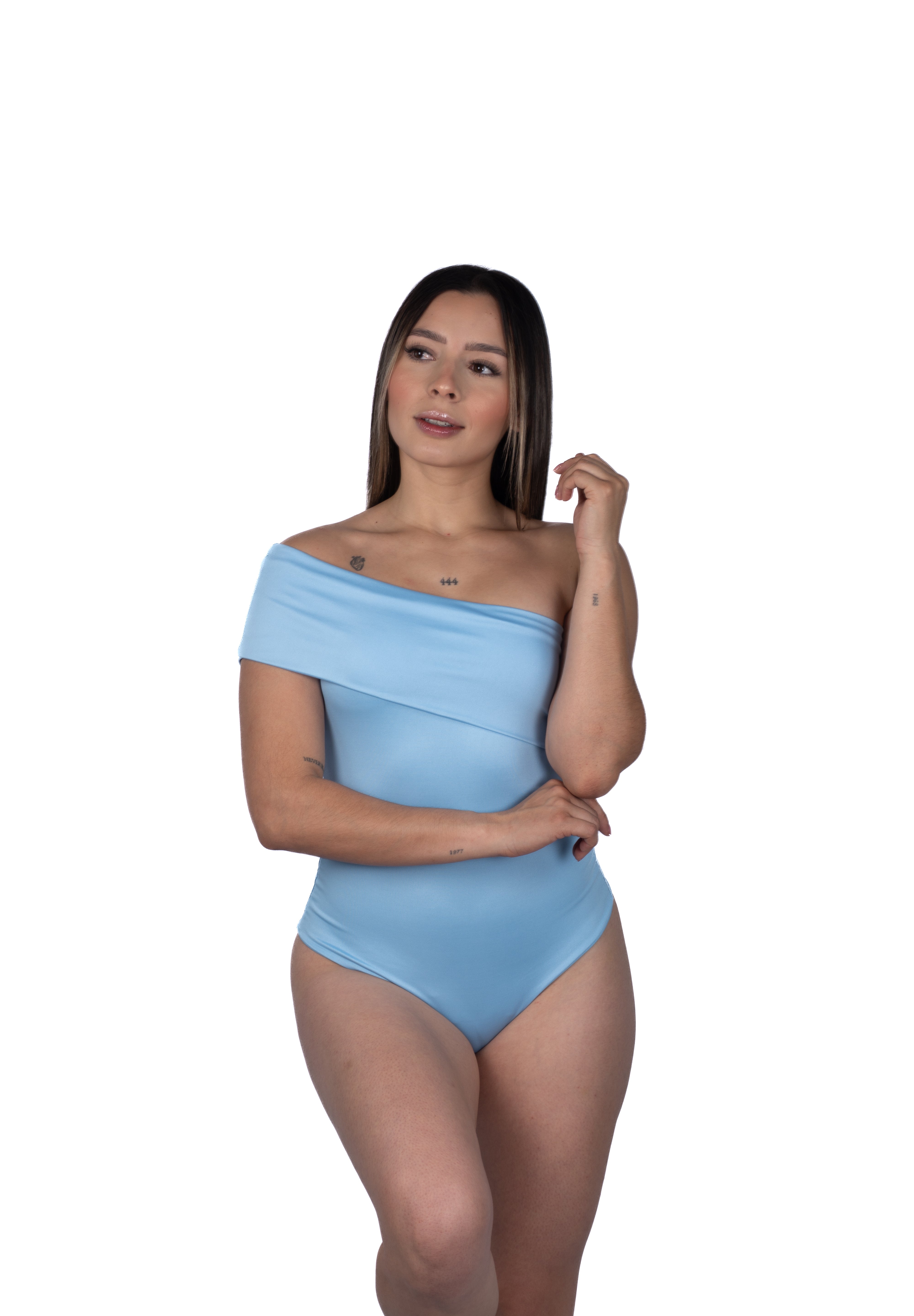 Body Premium Check Azul Bebe