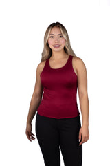 Top Premium Recto Largo Vinotinto