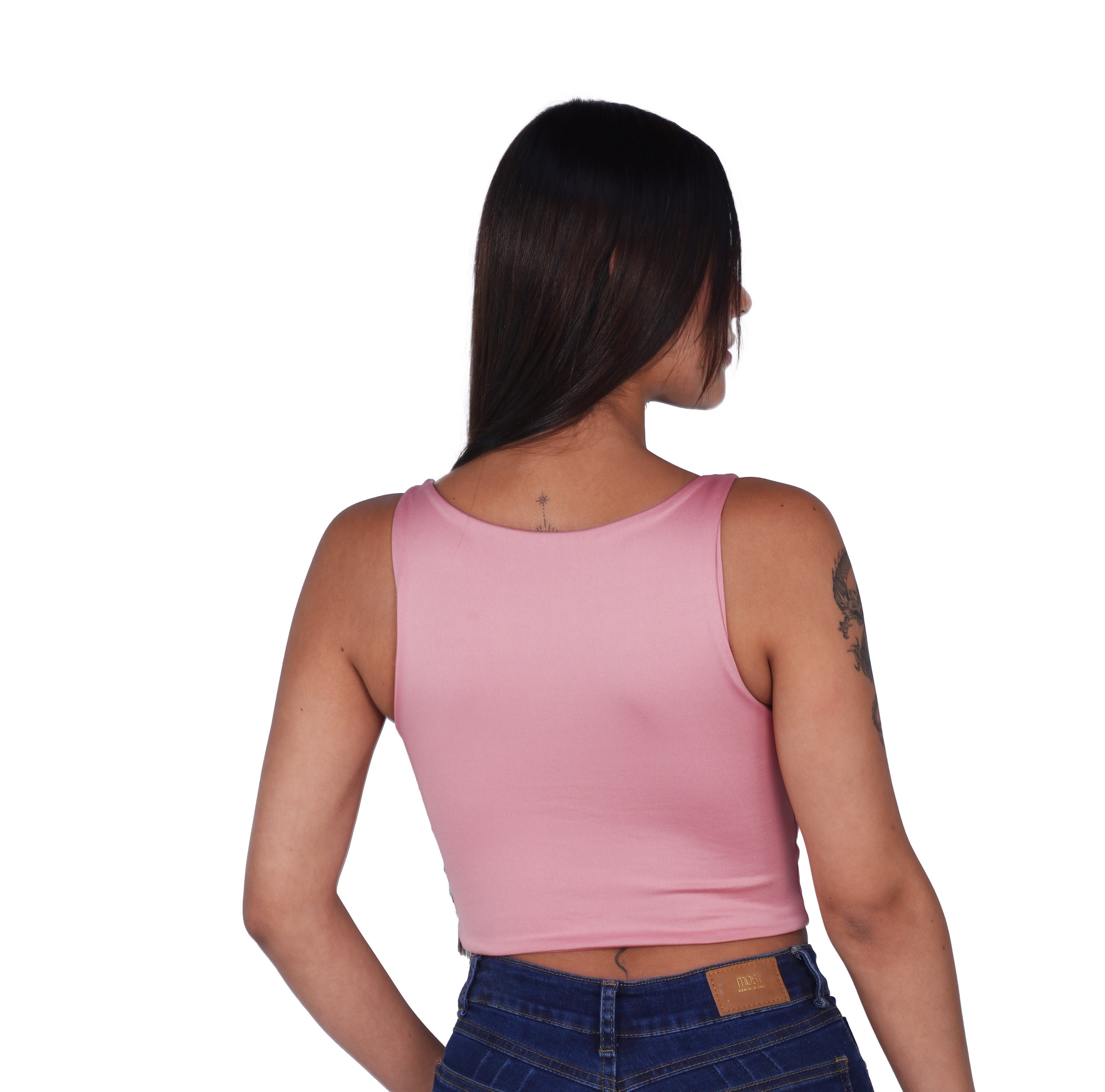 Crop Top Premium Hera Durazno