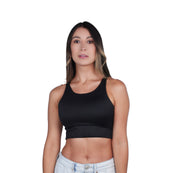 Top Premium Recto Corto Negro