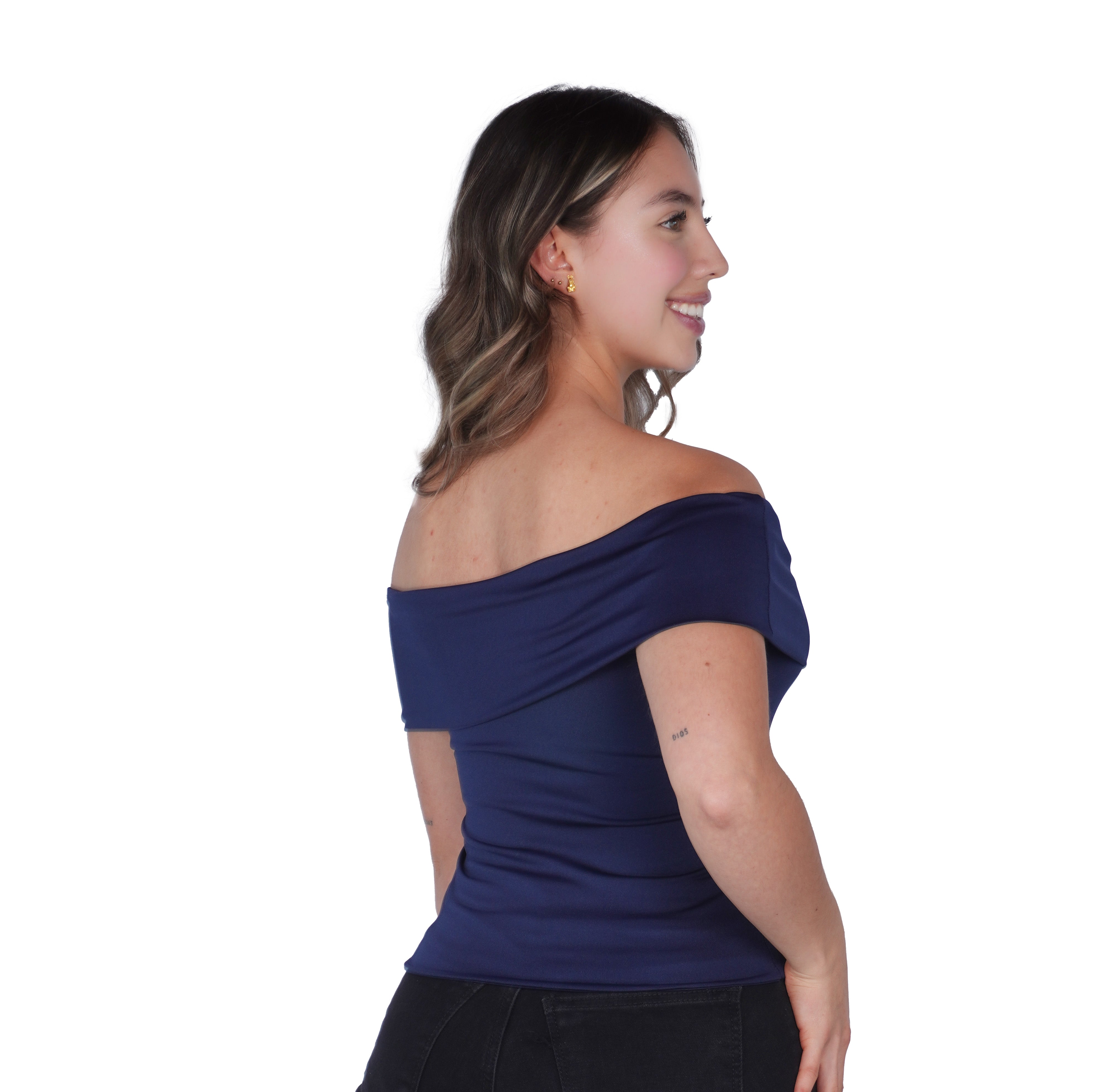 Top Premium Vanti Azul Oscuro